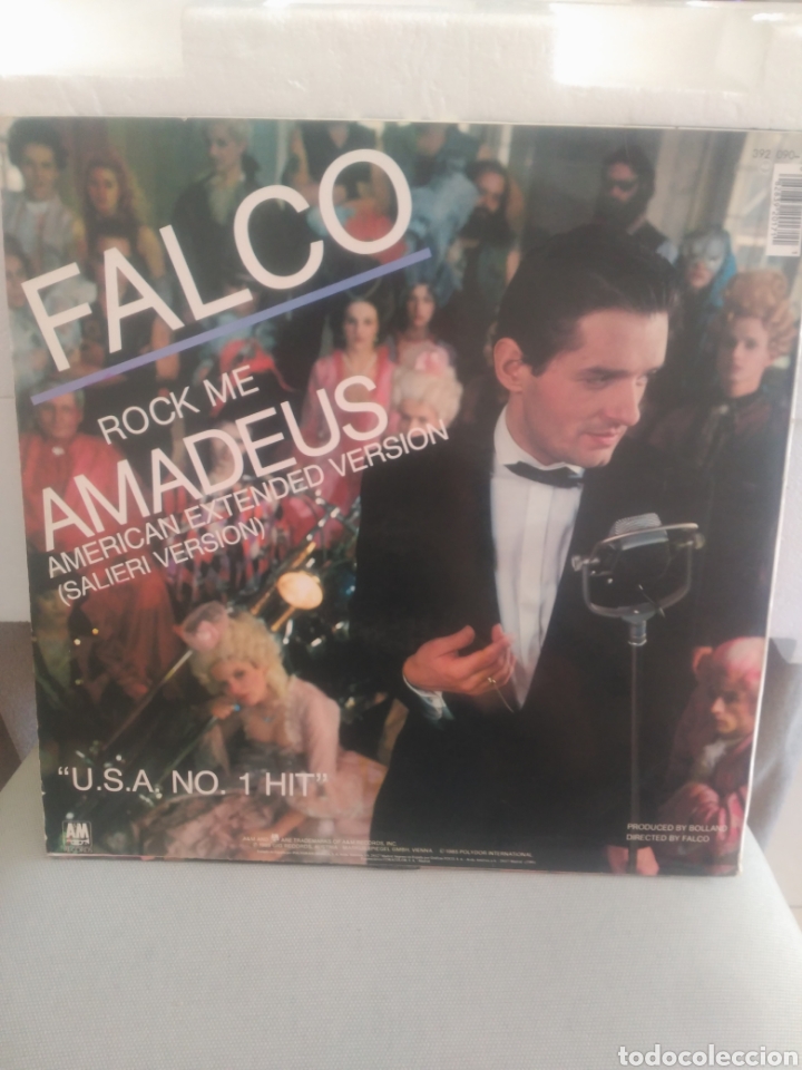 Discos de vinilo: Rock Amadeus. Falco - Foto 2