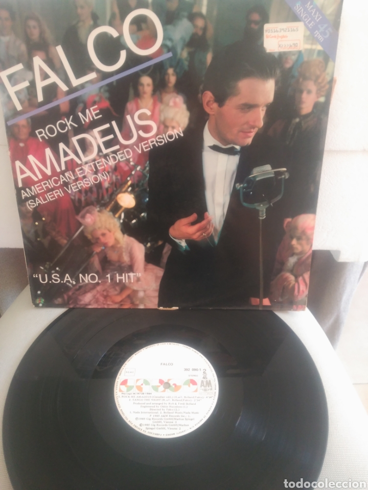 Discos de vinilo: Rock Amadeus. Falco - Foto 3