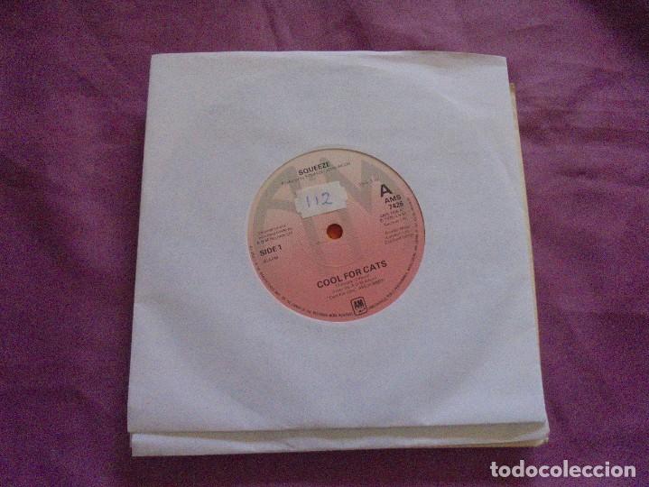 Discos de vinilo: SQUEEZE.  COOL FOR CATS / MODEL.  A & M,  1979.  EDC. INGLESA - Foto 1
