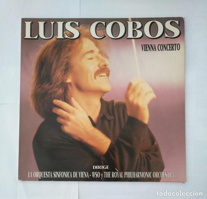 Discos de vinilo: LUIS COBOS. VIENNA CONCERTO. LP. TDKDA37 - Foto 1