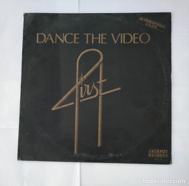Discos de vinilo: FIRST. DANCE THE VIDEO. MAXI SINGLE. TDKDA37 - Foto 1