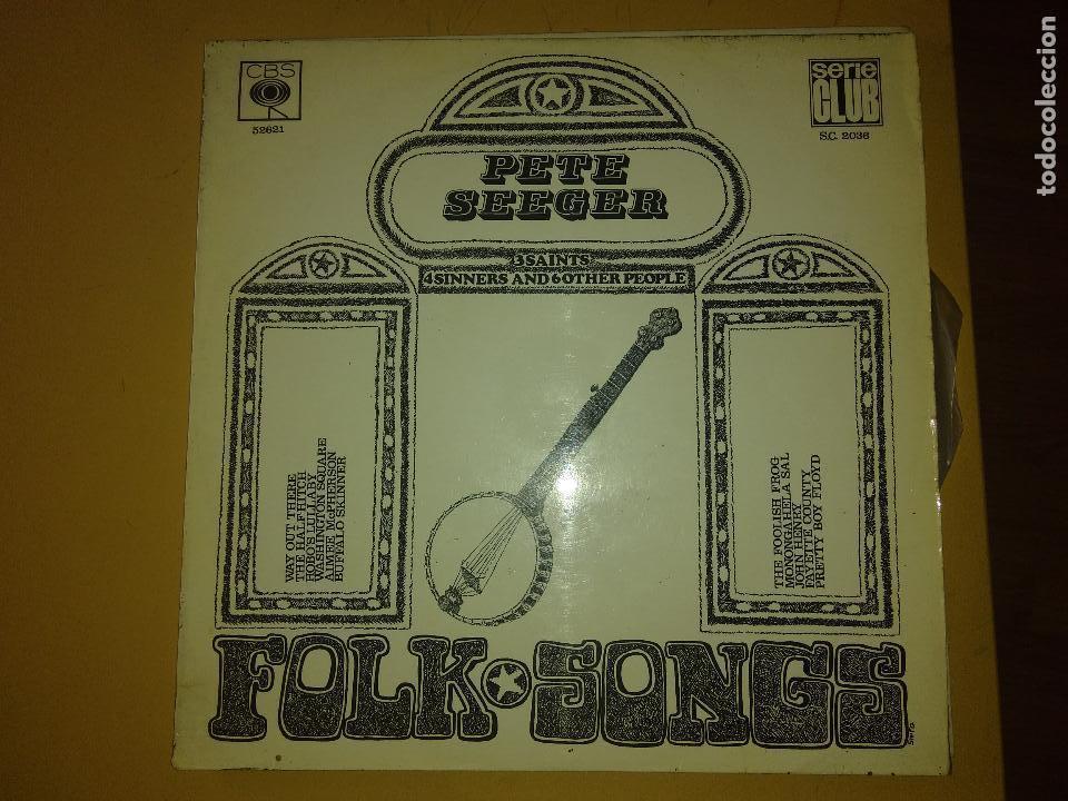 Discos de vinilo: LP PETE SEEGER - Foto 1