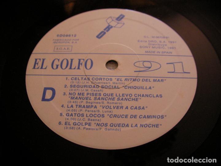 Discos de vinilo: ANTIGUO DISCO LP VINILO - EL GOLFO 91 - D4 - Foto 2