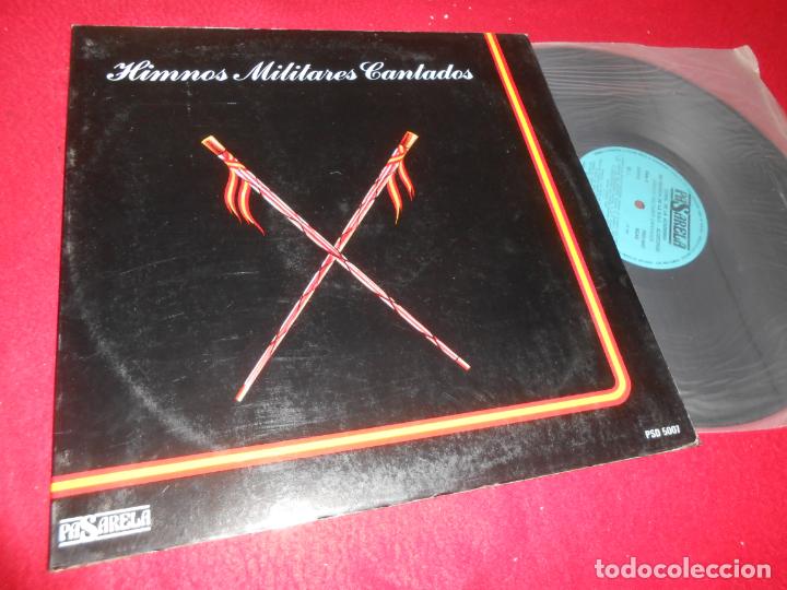 Vinyl records: CORAL MUSICA SAF ALGECIRAS MILITAR HIMNOS MILITARES CANTADOS LP 1983 GATEFOLD EDICION ESPA&Ntilde;OLA SPAIN