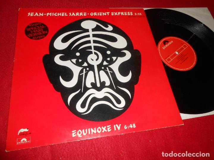 Discos de vinilo: JEAN-MICHEL JARRE ORIENT EXPRESS/EQUINOXE IV MX 12'' 1982 POLYDOR EDICION ESPA&Ntilde;OLA SPAIN