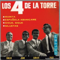 Discos de vinilo: LOS 4 DE LA TORRE. MAMITA 51.566 BELTER 1965