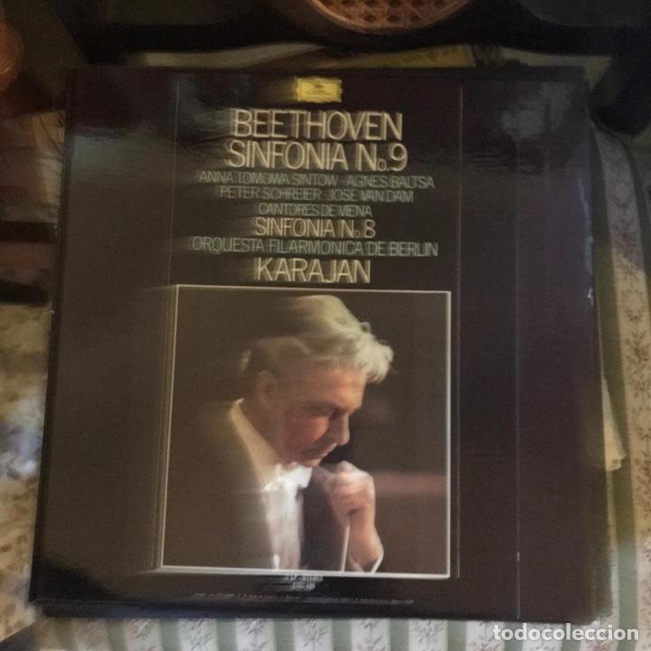 Discos de vinilo: BEETHOVEN SINFONIAS n9 - Foto 1
