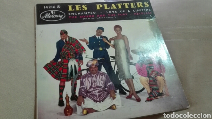 Discos de vinilo: Disco vinilo THE PLATTERS - Foto 1