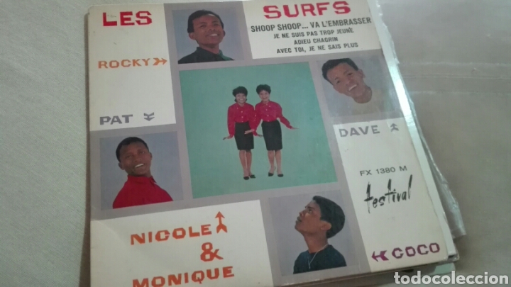 Discos de vinilo: Disco vinilo LES SURFS - Foto 1