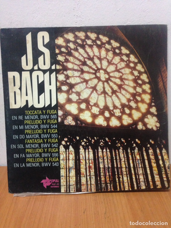 Discos de vinilo: J.S. BACH - Foto 1