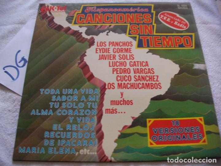Vinyl-Schallplatten: ANTIGUO DISCO LP VINILO - CANCIONES SIN TIEMPO - HISPANOAMERICA - D3