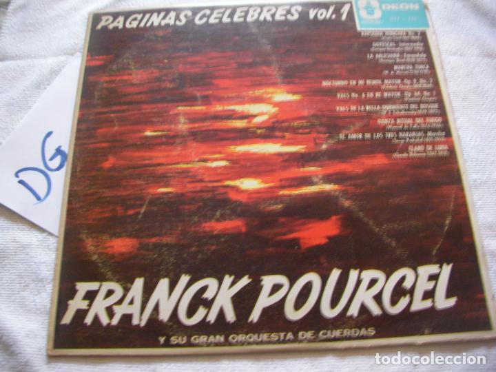 Discos de vinilo: ANTIGUO DISCO LP VINILO - FRANCK POURCEL - D3 - Foto 1