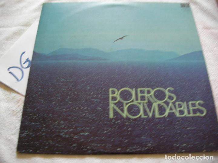 Discos de vinilo: ANTIGUO DISCO LP VINILO - BOLEROS INOLVIDABLES - D3 - Foto 1