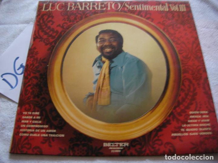 Discos de vinilo: ANTIGUO DISCO LP VINILO - LUC BARRETO - D4 - Foto 1