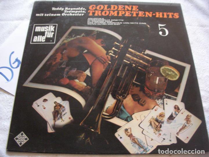 Discos de vinilo: ANTIGUO DISCO LP VINILO - TROMPETAS DE ORO - D4 - Foto 1