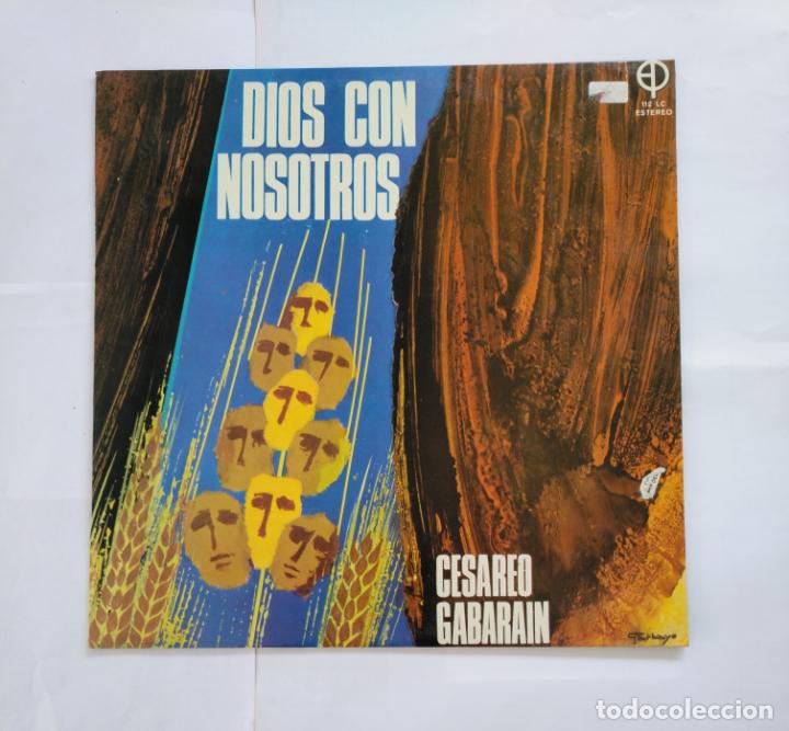 Discos de vinilo: DIOS CON NOSOTROS. CESAREO GABARAIN AZURMENDI. LP. TDKDA38