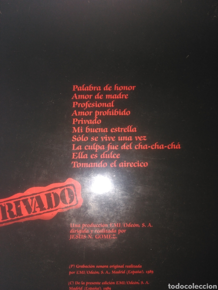 Discos de vinilo: Privado. Gabinete Caligari. - Foto 2