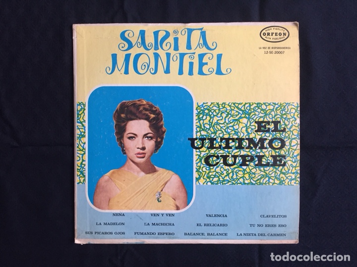 Discos de vinilo: Disco LP &lsquo;El &Uacute;ltimo Cupl&eacute;&rsquo; edici&oacute;n M&eacute;xico - Foto 1