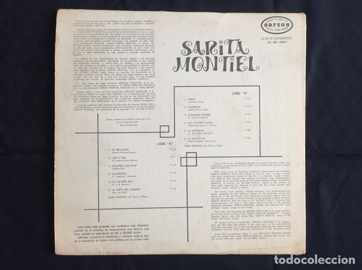 Discos de vinilo: Disco LP &lsquo;El &Uacute;ltimo Cupl&eacute;&rsquo; edici&oacute;n M&eacute;xico - Foto 2
