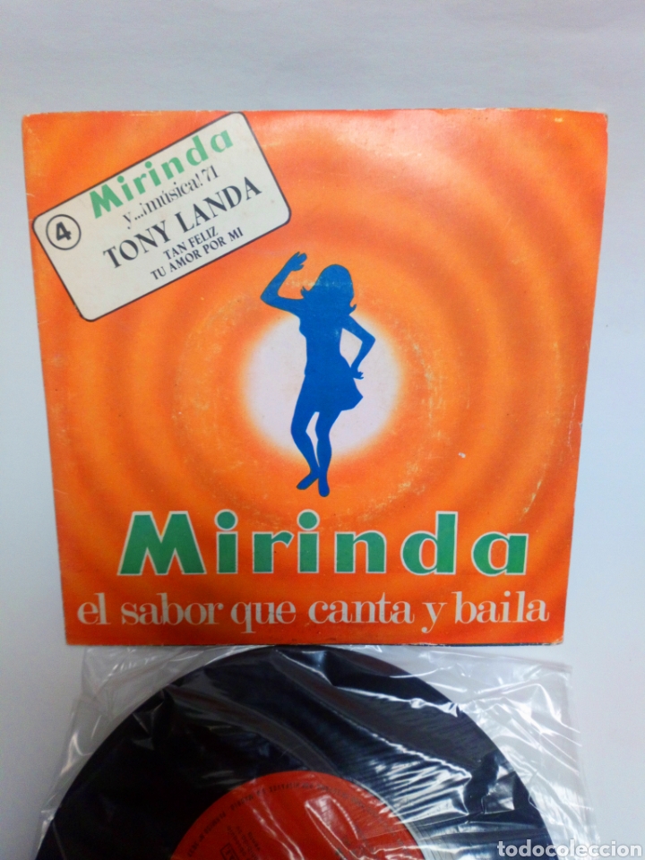 Discos de vinilo: Single Mirinda Tony Landa - Foto 1