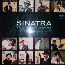 Discos de vinilo: TER FRANK SINATRA SUS GRANDES EXITOS THE GREAT YEARS Nº3 CAPITAL RECORDS ODEON 1958 VG++. Lote 135623554