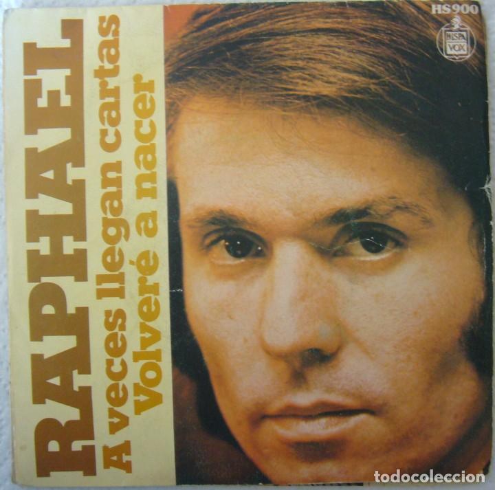 Discos de vinilo: Raphael. A veces llegan cartas - Foto 1