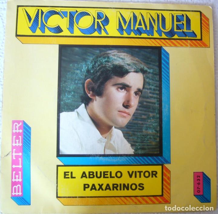 Discos de vinilo: Victor Manuel. El abuelo Vitor - Foto 1