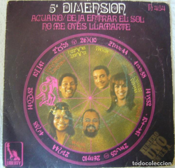 Discos de vinilo: 5&ordf; Dimensi&oacute;n. Acuario - Foto 1
