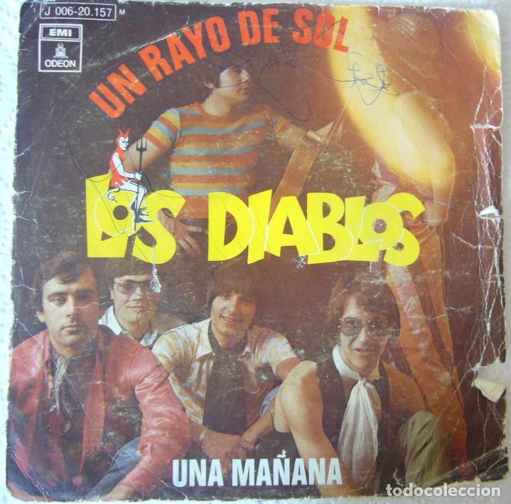 Discos de vinilo: Los Diablos. Un rayo de sol - Foto 1