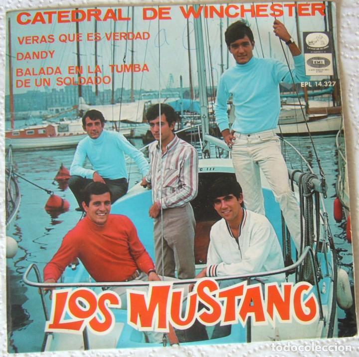 Discos de vinilo: Los Mustang. Catedral de Winchester - Foto 1