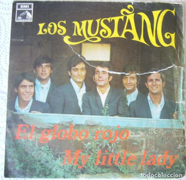 Discos de vinilo: Los Mustang. El globo rojo - Foto 1