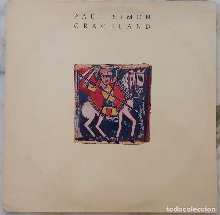 Discos de vinilo: PAUL SIMON (SIMON & GARFUNKEL), GRACELAND. LP ESPA&Ntilde;A - Foto 1