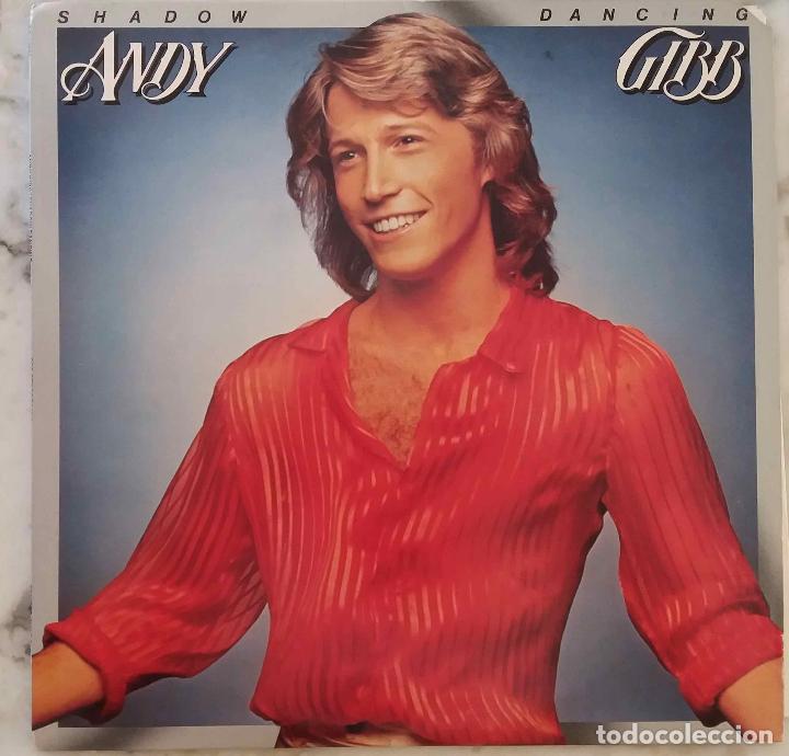 Discos de vinilo: ANDY GIBB (BEE GEES), SHADOW DANCING. LP ESTADOS UNIDOS - Foto 1