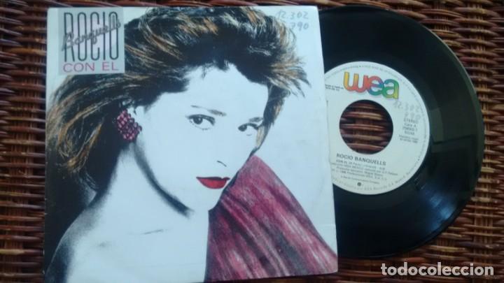 Disques de vinyle: SINGLE (VINILO) DE  ROCIO BANQUELLS A&Ntilde;OS 80