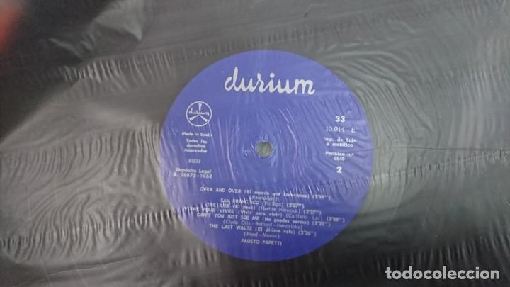 Discos de vinilo: DISCO VINILO FAUSTO PAPETTI - Foto 3