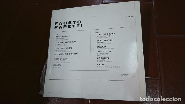 Discos de vinilo: DISCO VINILO FAUSTO PAPETTI - Foto 2