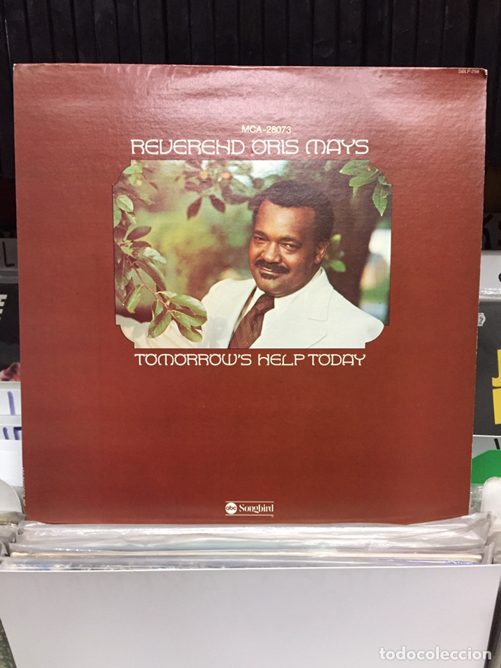 Discos de vinilo: Tomorrows Help Today. Reverend Oris Mays - Foto 1