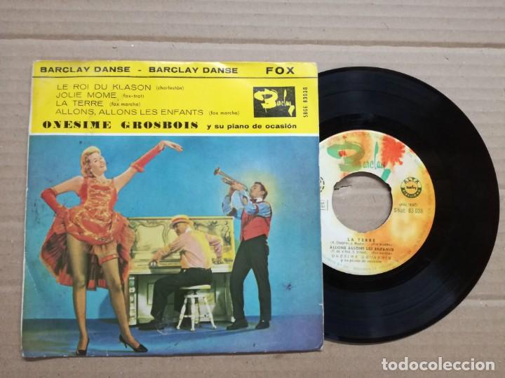 Discos de vinilo: ONESIME GROSBOIS Y SU PIANO DE OCASION.SINGLE.