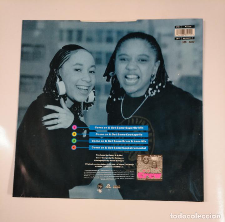 Discos de vinilo: COOKIE CREW. - COME ON & GET SOME. - MAXI SINGLE. TDKDA40 - Foto 2
