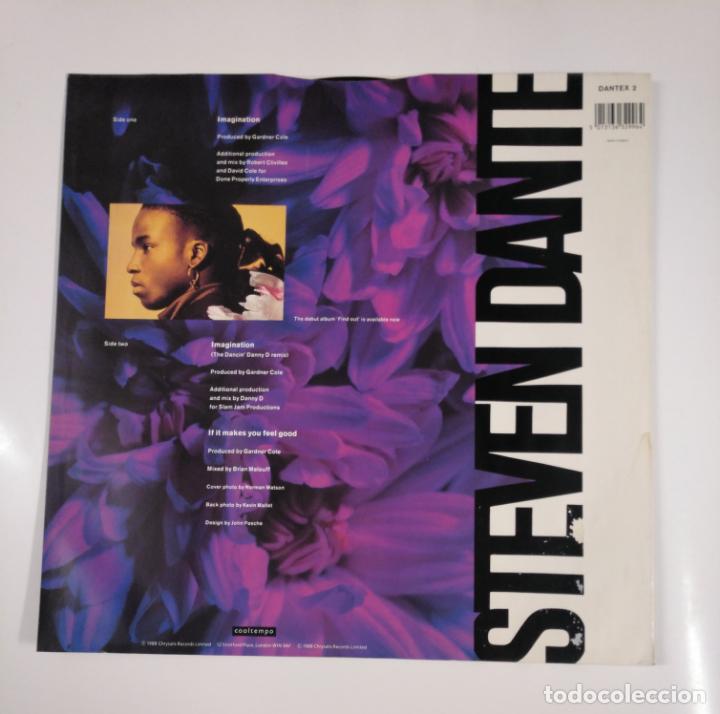Discos de vinilo: STEVEN DANTE. - IMAGINATION. MAXI SINGLE. TDKDA40 - Foto 2