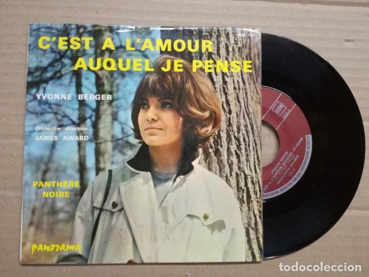 Discos de vinilo: YVONNE BERGER.SINGLE - Foto 1