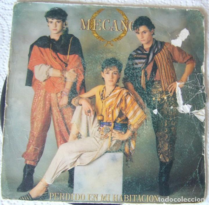 Discos de vinilo: Mecano, Perdido en mi habitaci&oacute;n - Foto 1