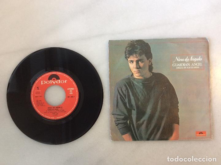 Discos de vinilo: Nino de Angelo. Guardian &Aacute;ngel. - Foto 2