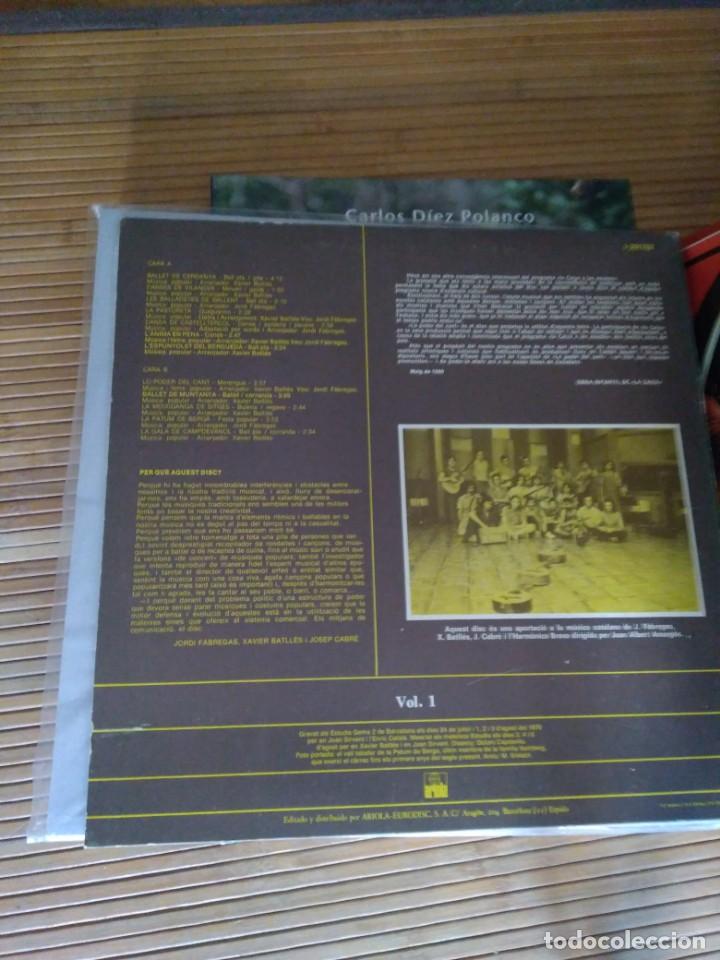 Discos de vinilo: LO PODER DEL CANT--XAVIER BATLLES--CARLES BENAVENT - Foto 2