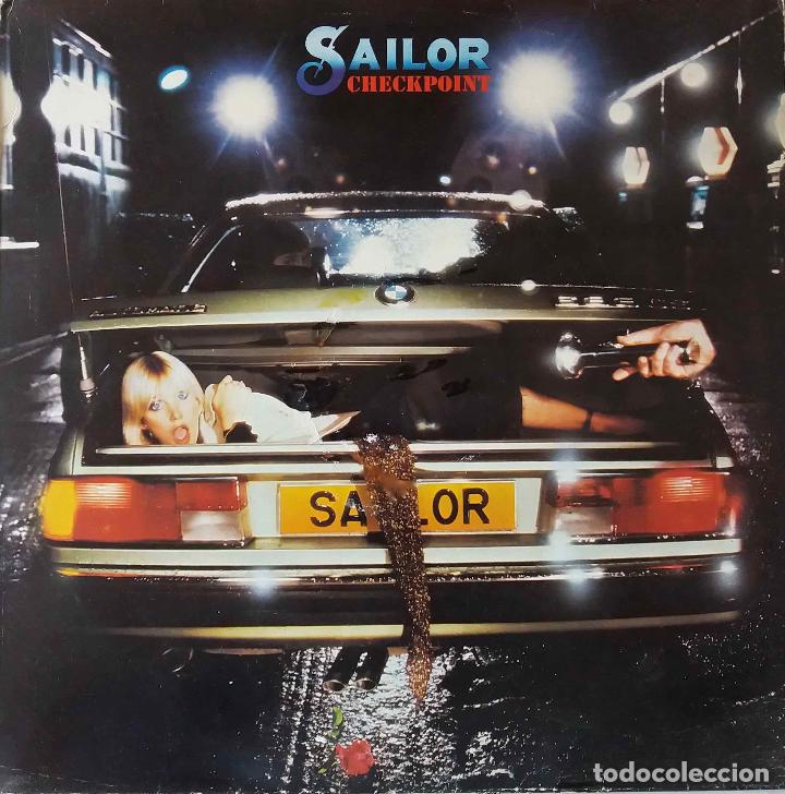 Discos de vinilo: SAILOR. CHECKPOINT. LP HOLANDA CON FUNDA INTERIOR CON LETRAS - Foto 1