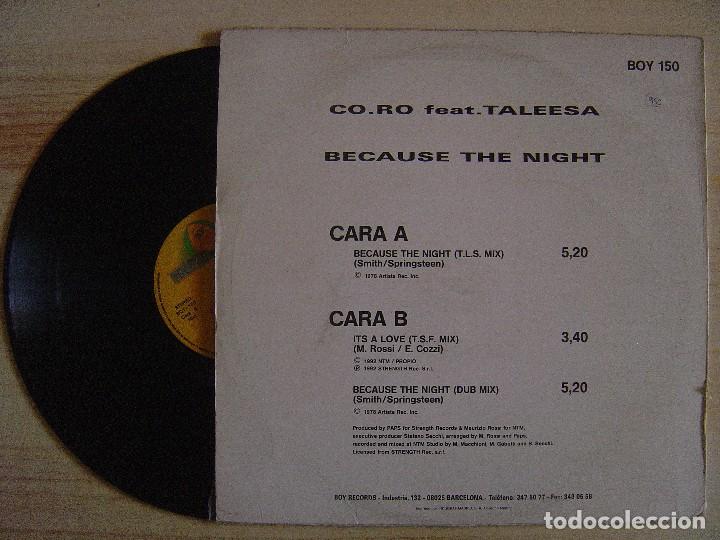 Co Ro Feat Taleesa Because The Night