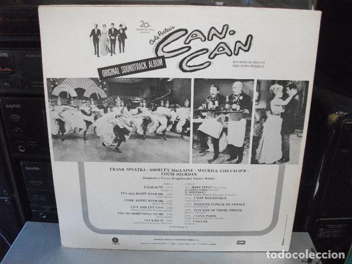 Discos de vinilo: FRANK SINATRA - BSO  LP SPAIN 1982 PDELUXE - Foto 2