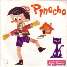 Discos de vinilo: PINOCHO - SINGLE MARFER 1974 - DISCO CUENTO PROMOCION STARLUX 1967 (SOLO DISCO). Lote 135952282