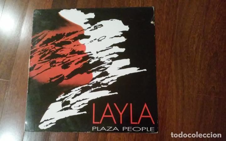 Discos de vinilo: Plaza people-layla.maxi espa&ntilde;a - Foto 1