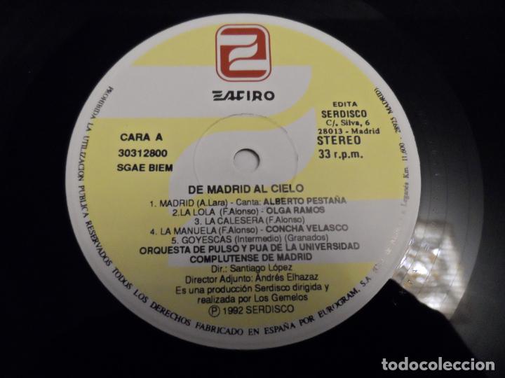 Discos de vinilo: De Madrid al Cielo - Varias Cantantes - Foto 3